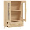vidaXL Highboard Sonoma-Eiche 69,5x31x115 cm Holzwerkstoff