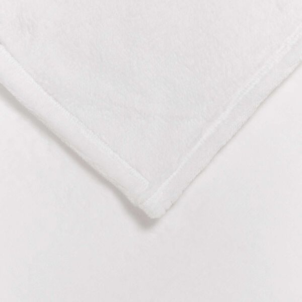 vidaXL Wohndecken 6 St&uuml;ck Wei&szlig; 220 x 240 cm Fleece