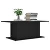 vidaXL Couchtisch Schwarz 102x55,5x40 cm Holzwerkstoff