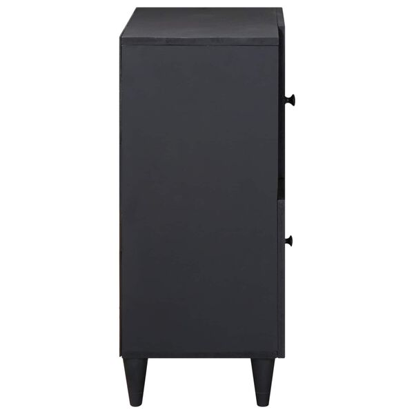 vidaXL Stauraumschränke Mehrfarbig 80 x 33,5 x 75 cm Massivholz Mango