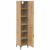 vidaXL Highboard Artisan-Eiche 69,5 x 34 x 180 cm Holzwerkstoff