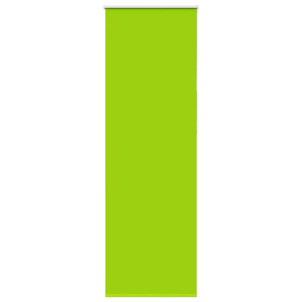 vidaXL Verdunkelungsrollo Gr&uuml;n 80x210 cm Stoffbreite 75,7 cm Polyester