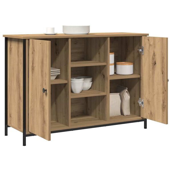 vidaXL Sideboard Artisan-Eiche 100 x 35 x 70 cm Holzwerkstoff
