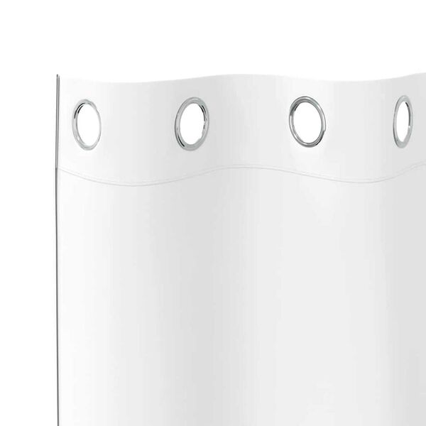 vidaXL Verdunkelungs-Vorhänge mit Ringen 2 pcs Reinweiß 140 x 140 cm