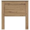 vidaXL Kopfteil mit Kopfteil Artisan-Eiche 90 cm Holzwerkstoff