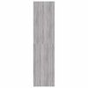 vidaXL Kleiderschrank Grau Sonoma 100x50x200 cm Holzwerkstoff