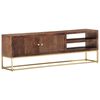 vidaXL TV-Schrank 138x30x46 cm Massivholz Mango