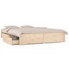 vidaXL Bett mit Schubladen 150x200 cm