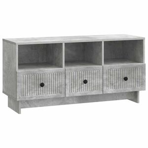 vidaXL TV-Schr&auml;nk Betongrau 102 x 34,5 x 50 cm Holzwerkstoff