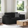 vidaXL Sofa Schwarz Gesamtabmessungen: 160 x 80 x 82 cm (B x T x H)