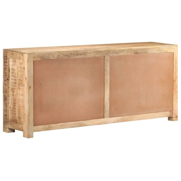 vidaXL Sideboard 175x40x75 cm Raues Mangoholz