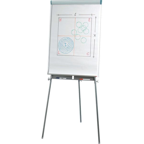 Esselte Flipchart mit Stativ 100x70 cm