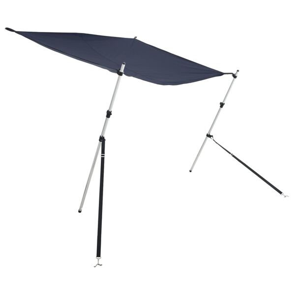 vidaXL T-Top-Beschattungsverl&auml;ngerung Blau 170x170x(113-182,5) cm