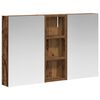 vidaXL Badezimmerschrank-Set 3 stk. 80 x 10,5 x 50 cm Holzwerkstoff