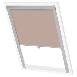 vidaXL Verdunkelungsrollo Beige MK04 GGL und GGU