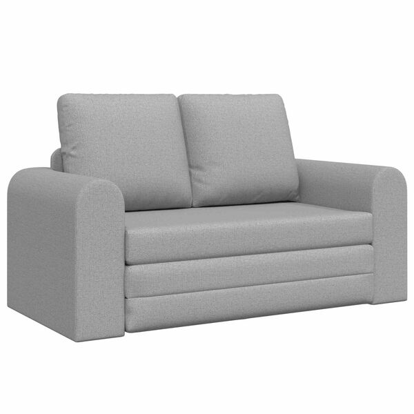 vidaXL Schlafsofa 60cm Wolkengrau Stoff