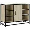 vidaXL Badezimmer-Waschbeckenschrank Sonoma-Eiche 80x33x60 cm