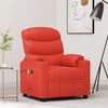 vidaXL Massagesessel mit Aufstehhilfe Rot Kunstleder