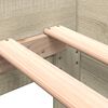 vidaXL Bettgestell ohne Matratze Sonoma-Eiche 100x200 cm Holzwerkstoff