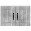 vidaXL K&uuml;chenwandschrank Beton Grau 60 x 31 x 40 cm Holzwerkstoff