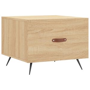 vidaXL Couchtisch Sonoma-Eiche 50x50x40 cm Holzwerkstoff