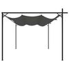vidaXL Pergola mit Schiebedach Anthrazit 395x292x230 cm