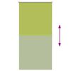 vidaXL Verdunkelungsrollo Gr&uuml;n 85x175 cm Stoffbreite 80,7 cm Polyester
