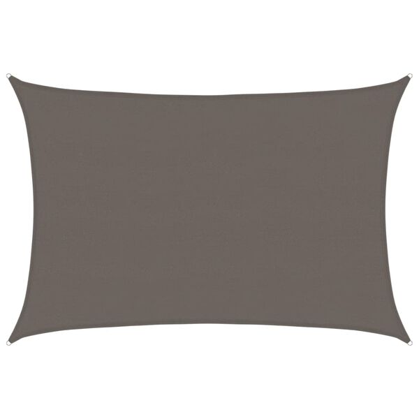 vidaXL Sonnensegel 160 g/m&sup2; Anthrazit 5x6 m HDPE