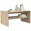 vidaXL Couchtisch Sonoma-Eiche 80 x 50 x 40 cm Holzwerkstoff