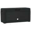 vidaXL Gartentruhe Anthrazit 119x48x60 cm Polypropylen