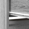 vidaXL Schrank mit Schublade Grau Sonoma 55,5x34x119,5cm Holzwerkstoff