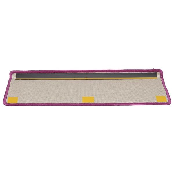 vidaXL Stufenmatten 20 Stk. 65x21x4 cm Violett Rechteckiger Rand