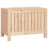 vidaXL Gartentruhe 76x42,5x54 cm Massivholz Kiefer