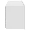 vidaXL TV-Wandschrank mit LED-Leuchten Wei&szlig; 100x35x41 cm