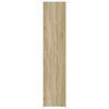 vidaXL Highboard Sonoma-Eiche 40x42,5x185 cm Holzwerkstoff