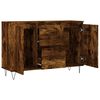 vidaXL Sideboard Räuchereiche 101,5x35x70 cm Holzwerkstoff