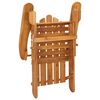 vidaXL 3-tlg. Garten-Lounge-Set Adirondack Massivholz Akazie