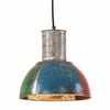 vidaXL H&auml;ngelampe Industrie-Stil 25 W Mehrfarbig Rund 28,5 cm E27
