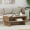 vidaXL Couchtisch Artisan-Eiche 80 x 46 x 35 cm Holzwerkstoff