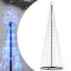 vidaXL LED Weihnachtsbaum 550 LEDs Blau 300 cm