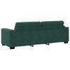 vidaXL 3-Sitzer-Sofa Dunkelgr&uuml;n 180 cm Samt
