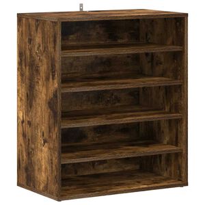 vidaXL Schuhschrank R&auml;uchereiche 60x35x70 cm Holzwerkstoff