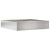 vidaXL Rasenkante 60 x 60 x 13 cm Edelstahl Silber
