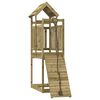 vidaXL Spielturm mit Kletterwand Impr&auml;gniertes Kiefernholz
