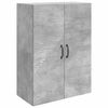 vidaXL Wandschrank Betongrau 66 x 34,5 x 90 cm Holzwerkstoff