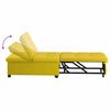 vidaXL Schlafsofa Gelb 194 x 67 x 82 cm Samt