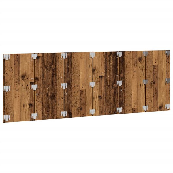 vidaXL Kopfteil Wandmontage Altholz-Optik 240x1,5x80 cm Holzwerkstoff