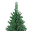 vidaXL Weihnachtsbaum mit dekorativen Lichterketten Gr&uuml;n 400 cm PVC