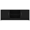 vidaXL TV-Schrank Schwarz 102x30x37,5 cm Holzwerkstoff
