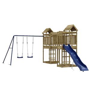 vidaXL Spielturm Impr&auml;gniertes Kiefernholz
